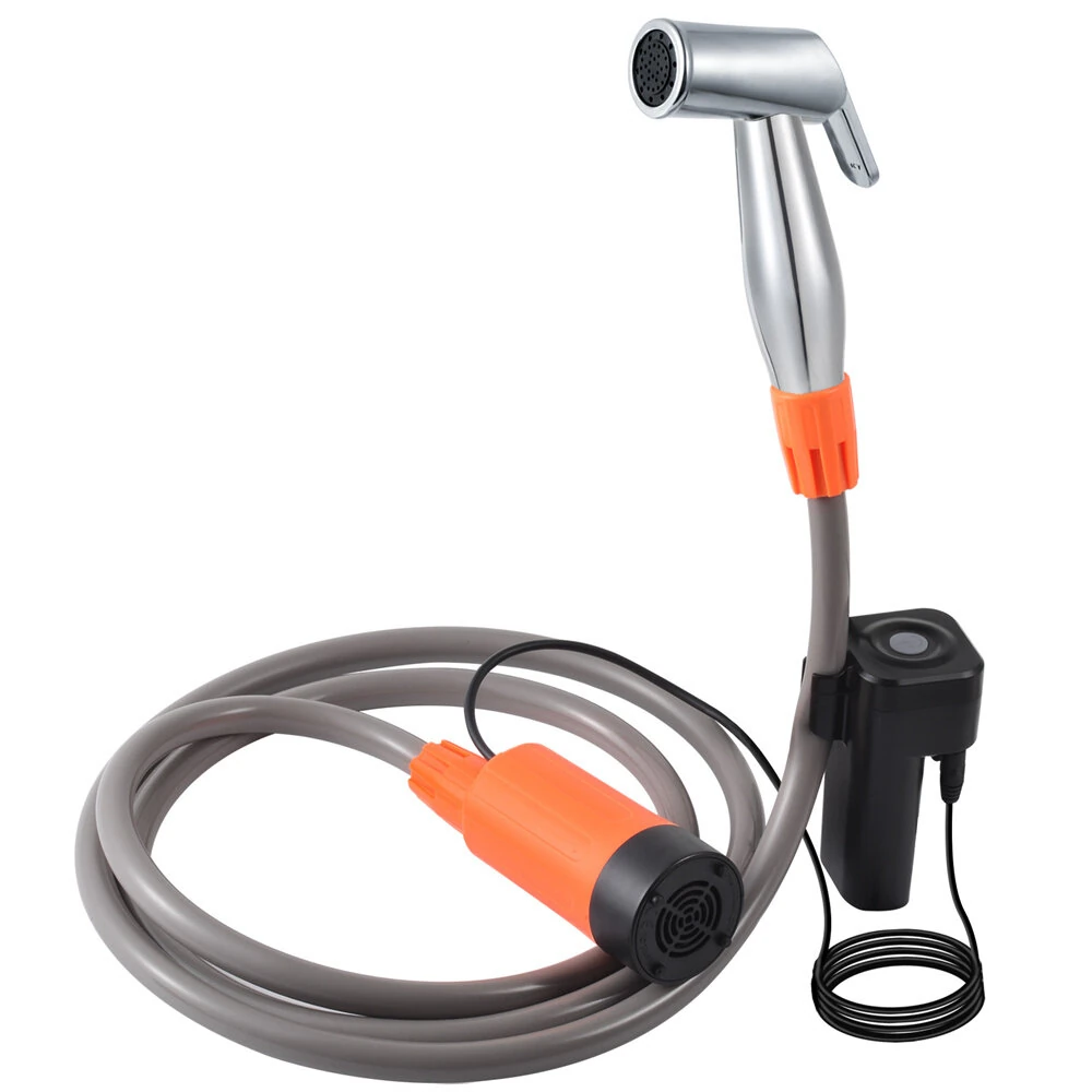 IPRee Car Washer Car Washing Portable Electric Shower Rechargeable Bathing Pump For Outdoor Sport Travel Camping Shower (image for) IPRee Car Washer Car Washing Portable Electric Shower Rechargeable Bathing Pump For Outdoor Sport Travel Camping Shower