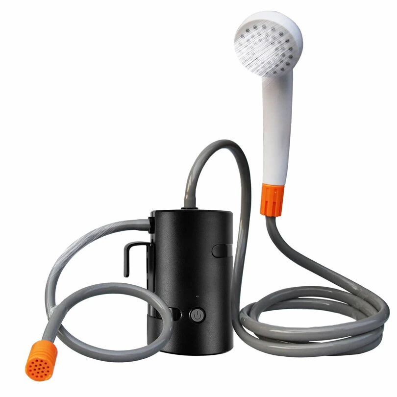 IPRee Portable Outdoor Electric Shower Pump for Camping Hiking Shower Bathing Equipment with USB Rechargeable for Camping Shower (image for) IPRee Portable Outdoor Electric Shower Pump for Camping Hiking Shower Bathing Equipment with USB Rechargeable for Camping Shower