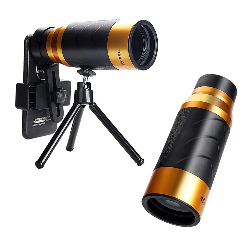 (image for) MOGE 45x60 HD Monocular Telescope Mini Scope Viewing Telescope For Travel Hunting Camping Hiking